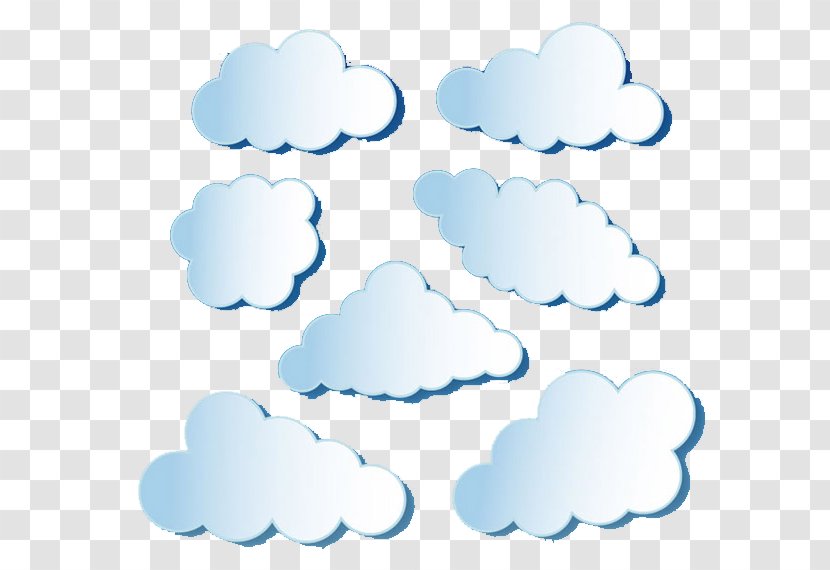 Paper Cloud Vecteur - Gratis - White Clouds Vector Transparent PNG