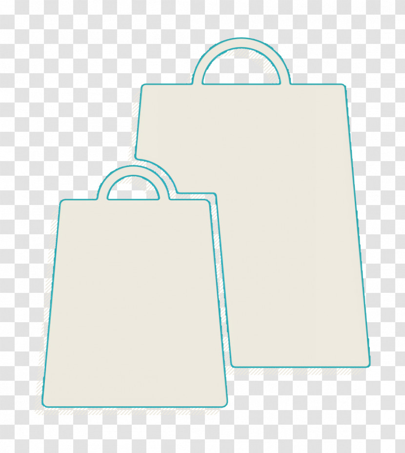 Commerce Icon New York Icon Shopping Bags Black Couple Icon Transparent PNG