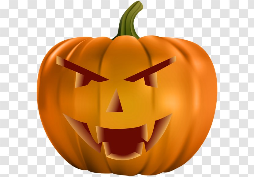 Pumpkin Cucurbita Halloween Jack-o'-lantern Calabaza - Vampire Transparent PNG