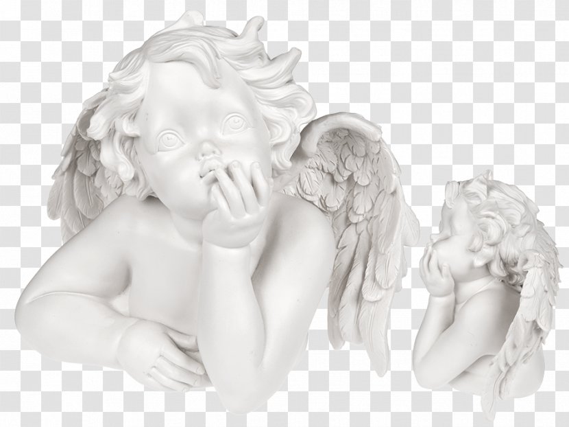 Statue Figurine Classical Sculpture White - Supernatural Creature Transparent PNG
