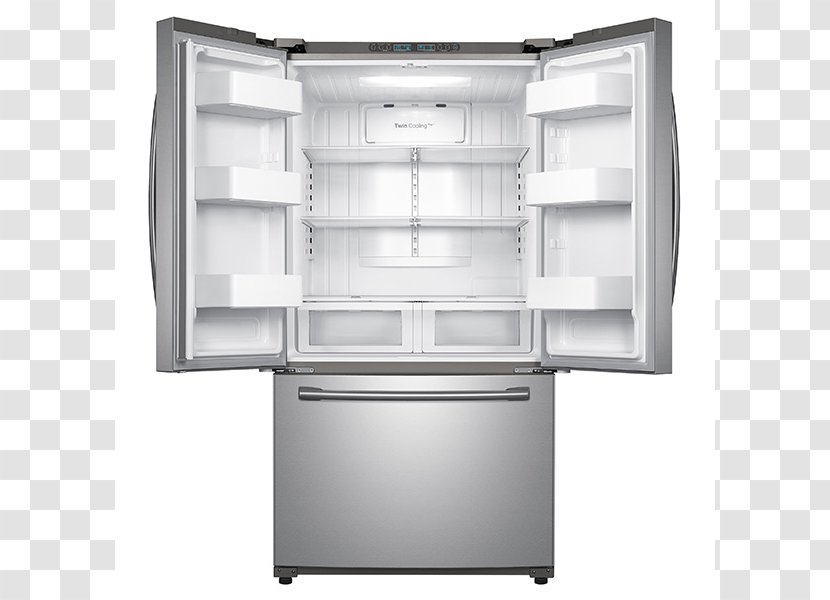 Samsung RF26HFEND Refrigerator Cubic Foot Freezers Frigidaire Gallery FGHB2866P Transparent PNG
