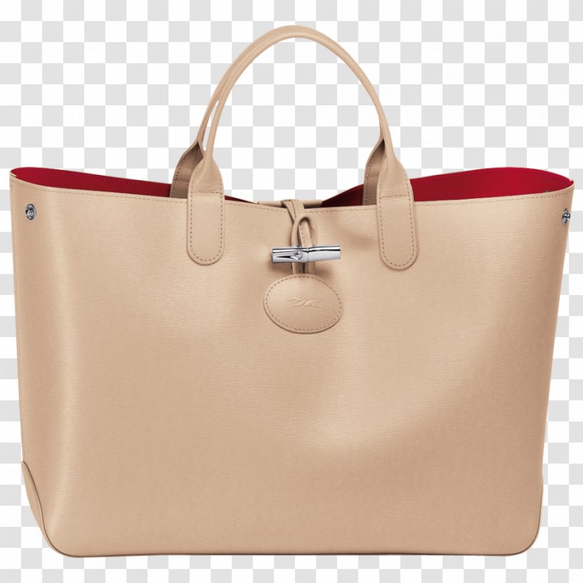 Longchamp Tote Bag Handbag Shoe - Brown Transparent PNG