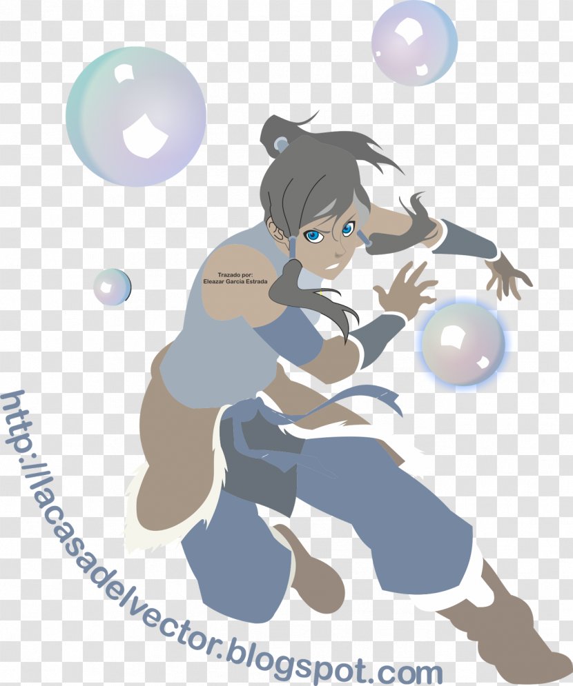 Korra Aang Zuko Asami Sato Katara - Silhouette Transparent PNG