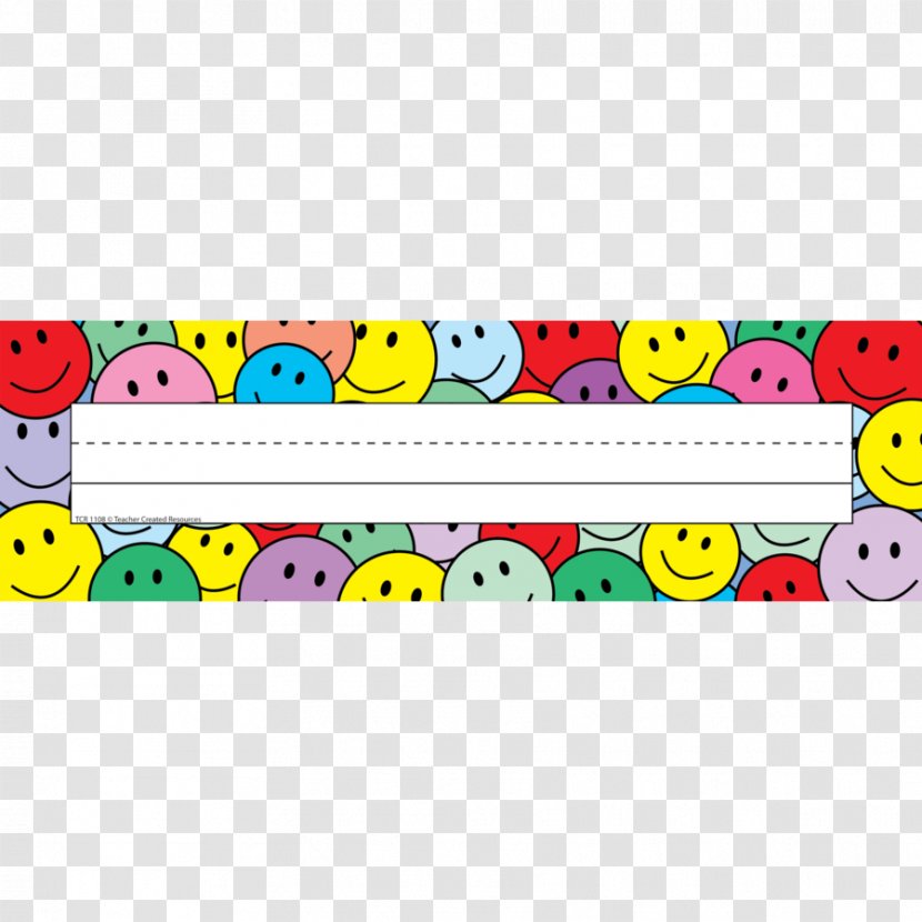 Smiley Teacher Face Name Plates & Tags - Learning Transparent PNG