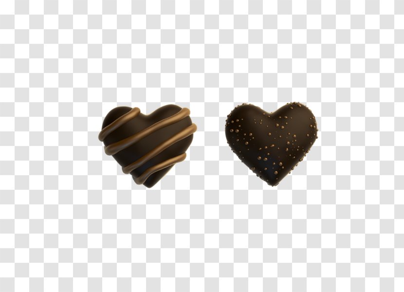 Chocolate Cake Dessert Heart - Food - Heart-shaped Transparent PNG