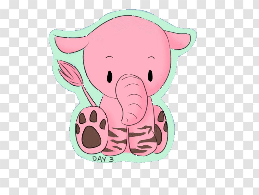 Pig Snout Pink M Clip Art Transparent PNG