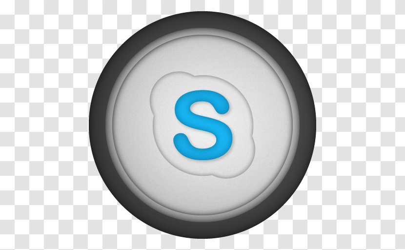 Circle Symbol Font - Computer Network - Skype Transparent PNG