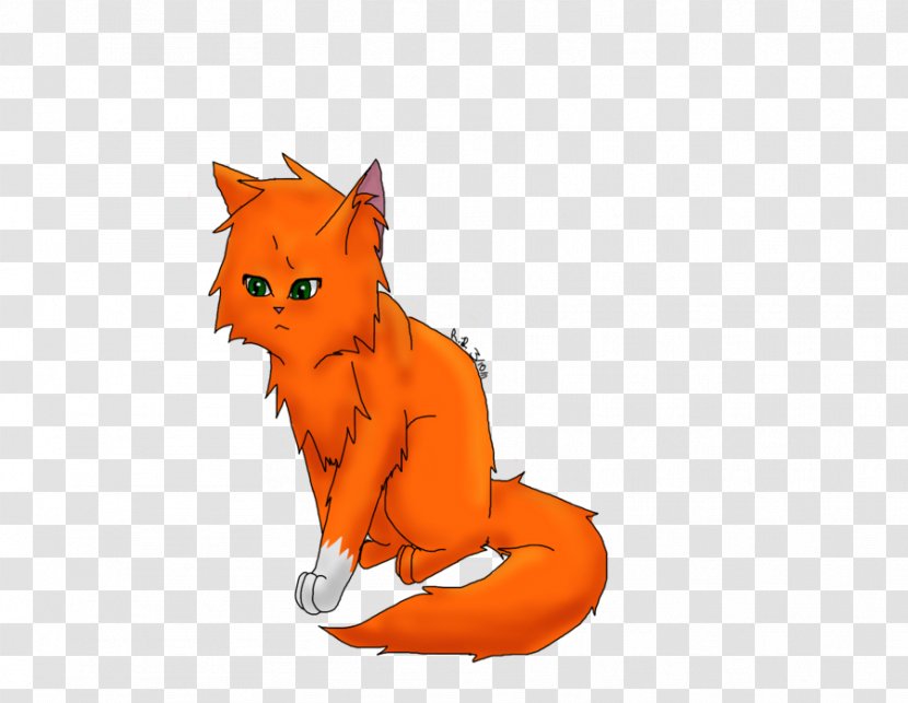 Whiskers Cat Red Fox Paw - Animated Cartoon - Squirrel Transparent PNG