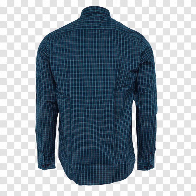 Long-sleeved T-shirt Tartan - Outerwear Transparent PNG