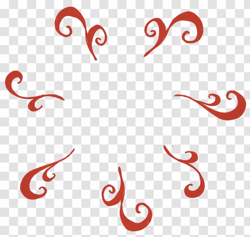 Line - Flower - Creative Hand-drawn Lines Material Science And Technology Transparent PNG