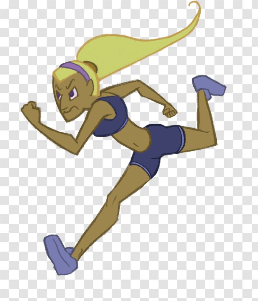 Cartoon Sprint Drawing Clip Art - Running - Athletes Transparent PNG