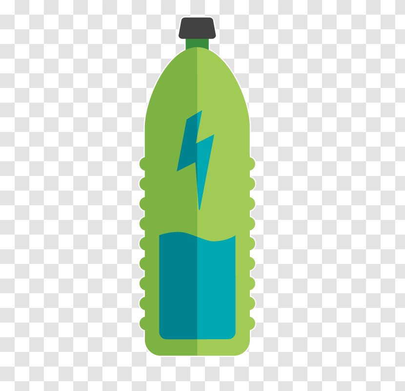 Energy Drink Soft Sports Water Bottle Carbonated - Green - Salt Soda To Replenish Their Transparent PNG