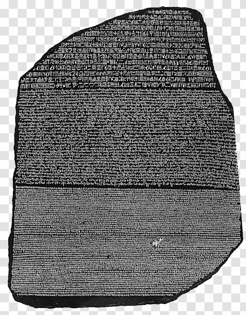 Rosetta Stone British Museum Ancient Egypt French Campaign In And Syria - History Of Transparent PNG