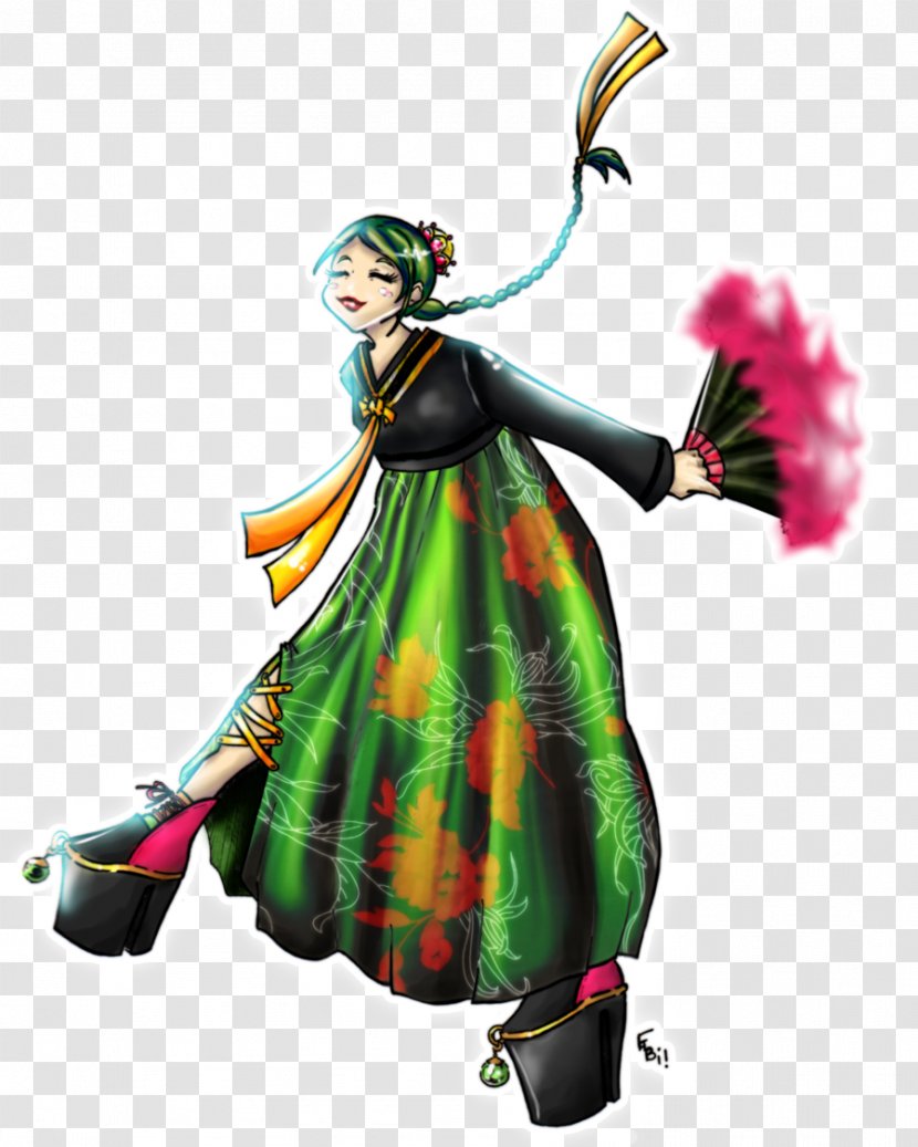 Costume Design Character Fiction - Hanbok Transparent PNG