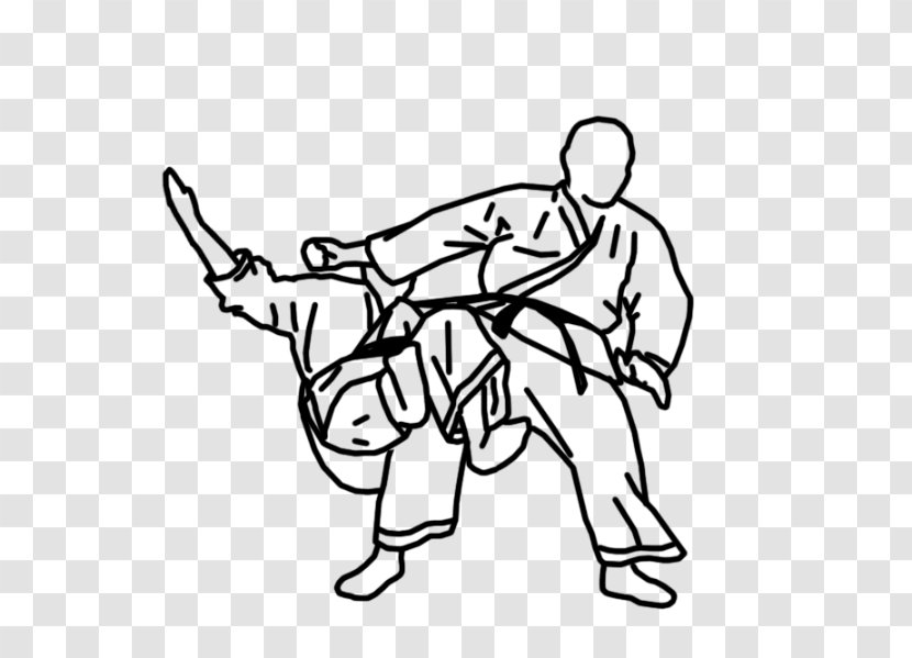 Karate Throws Tai Otoshi Clip Art - Contact Sport - Japanese Martial Arts Transparent PNG