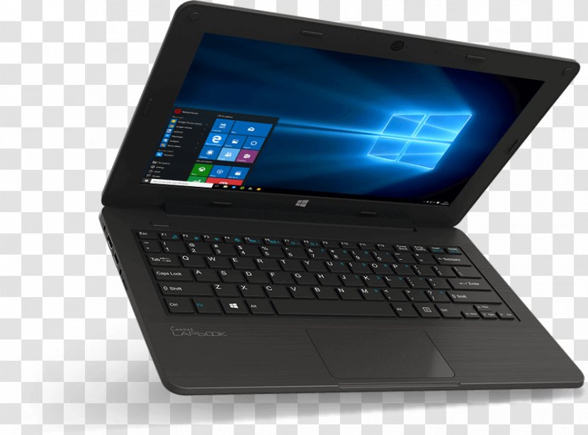 Netbook Laptop Computer Hardware Intel Atom Personal - Multimedia - Black H5 Interface App Micro-page Transparent PNG