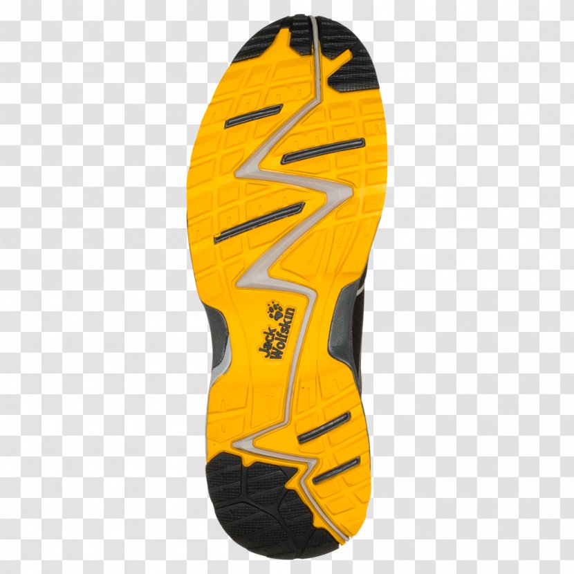 Shoe Jack Wolfskin Yellow Trail Running Font Transparent PNG