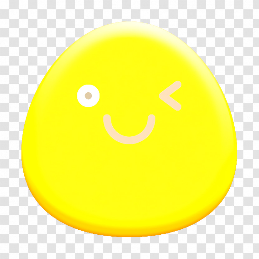 Wink Icon Emoji Icon Transparent PNG