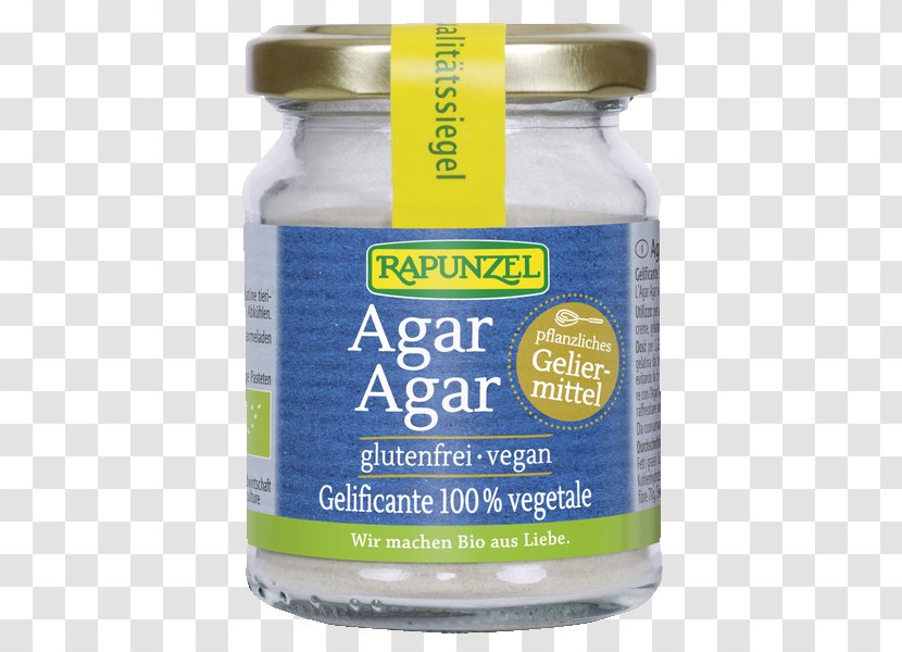 Organic Food Agar Gelatin Dessert Algae - AGAR Transparent PNG