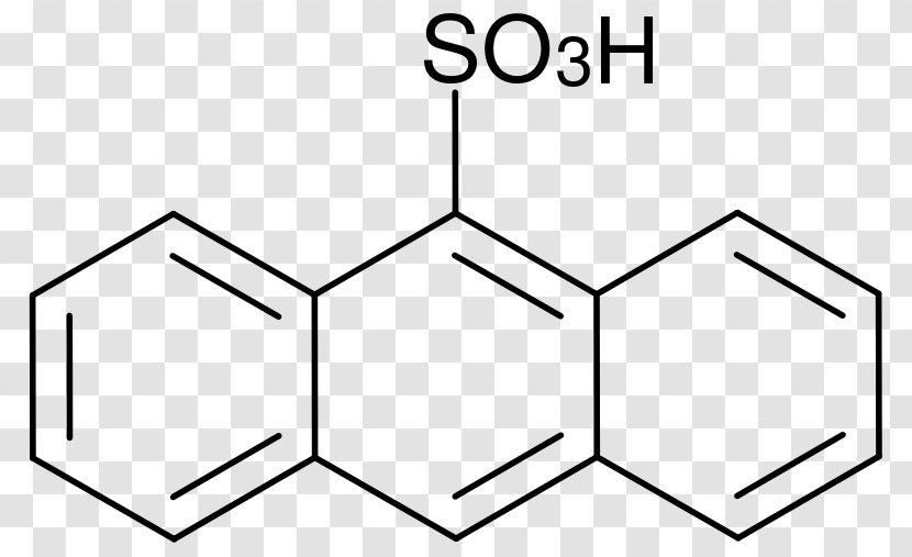 9-Aminoacridine Chemical Substance CAS Registry Number Anthracene Acid - Monochrome - 2acrylamido2methylpropane Sulfonic Transparent PNG
