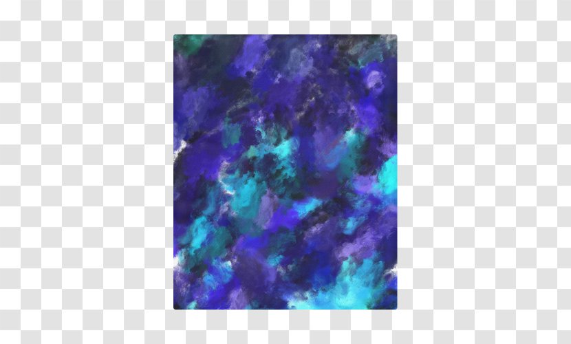 Dye Sky Plc Pattern - Aqua - Turquoise Watercolor Transparent PNG
