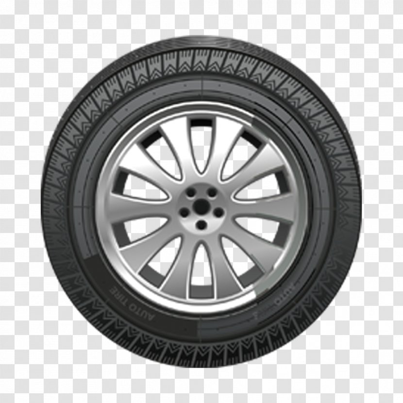 Car Snow Tire Stock Illustration - Product - Real Wheels Transparent PNG