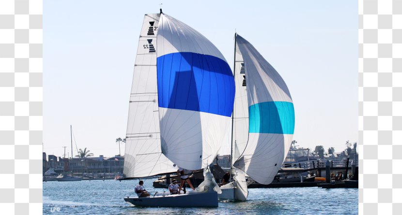 Sail Yacht Racing Club Sloop - Watercraft Transparent PNG