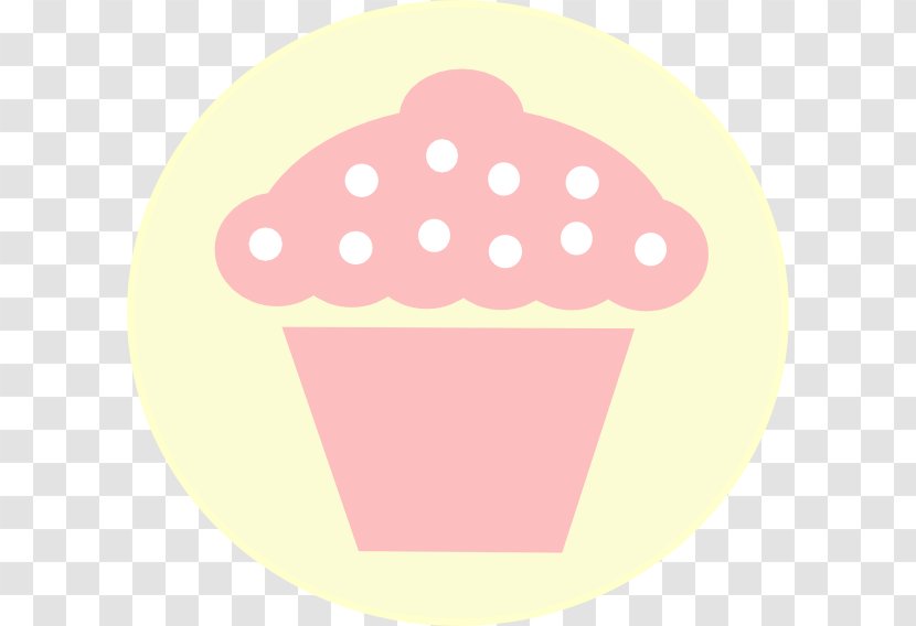 Cupcake Muffin Frosting & Icing Tart Clip Art - Polka Dot Transparent PNG