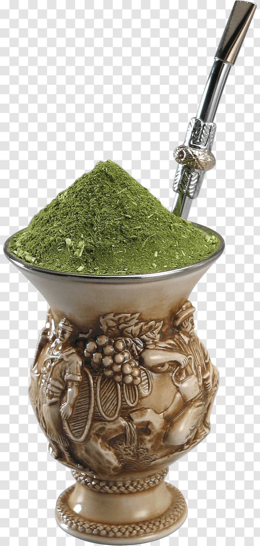 Yerba Mate Cuia Gourd Health - Ceramic Transparent PNG