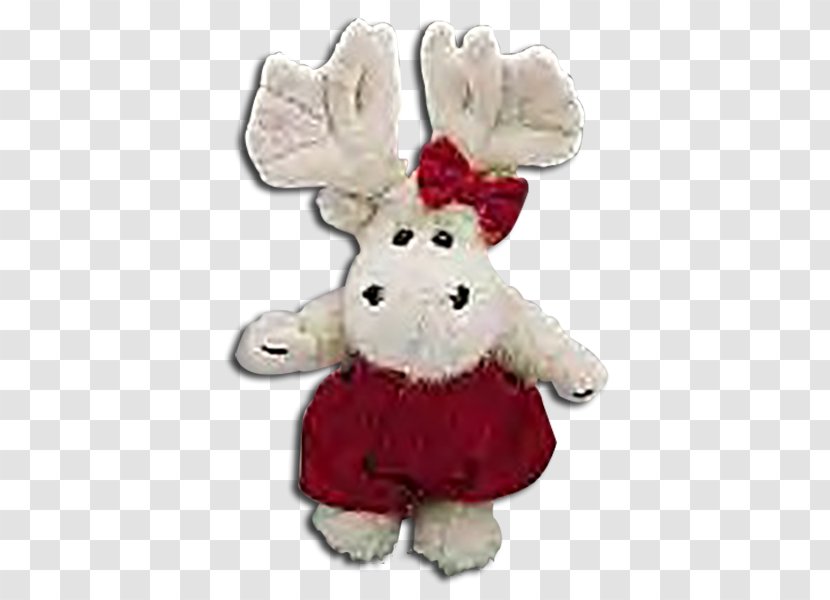 Reindeer Christmas Ornament Stuffed Animals & Cuddly Toys Day - Albino Elk Transparent PNG