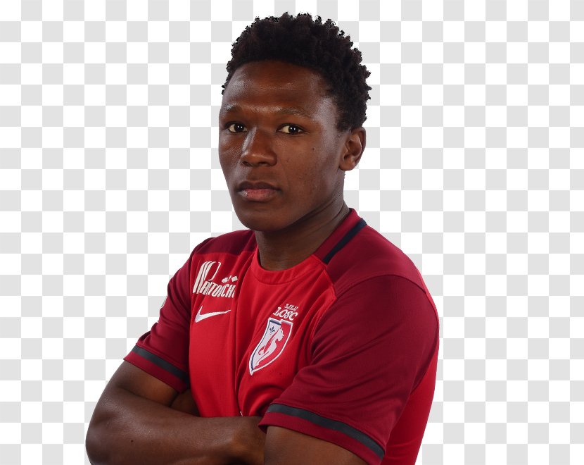 Lebo Mothiba Lille OSC Football Player - Sportswear Transparent PNG