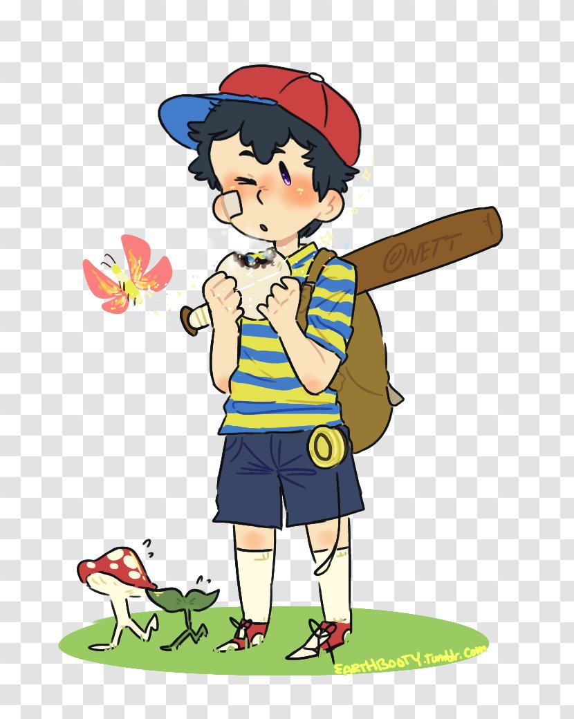 EarthBound Mother 3 Lucas 1+2 - Mario Transparent PNG