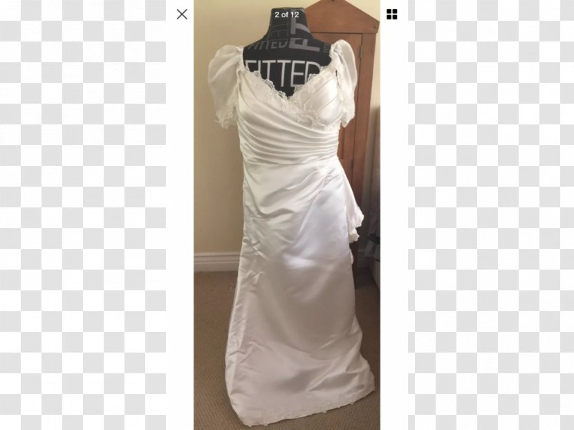 Wedding Dress Shoulder Cocktail - Gown Transparent PNG