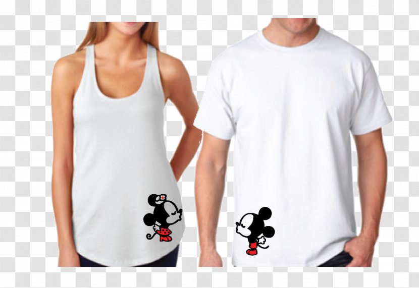 T-shirt Minnie Mouse Mickey Hoodie - T Shirt Transparent PNG