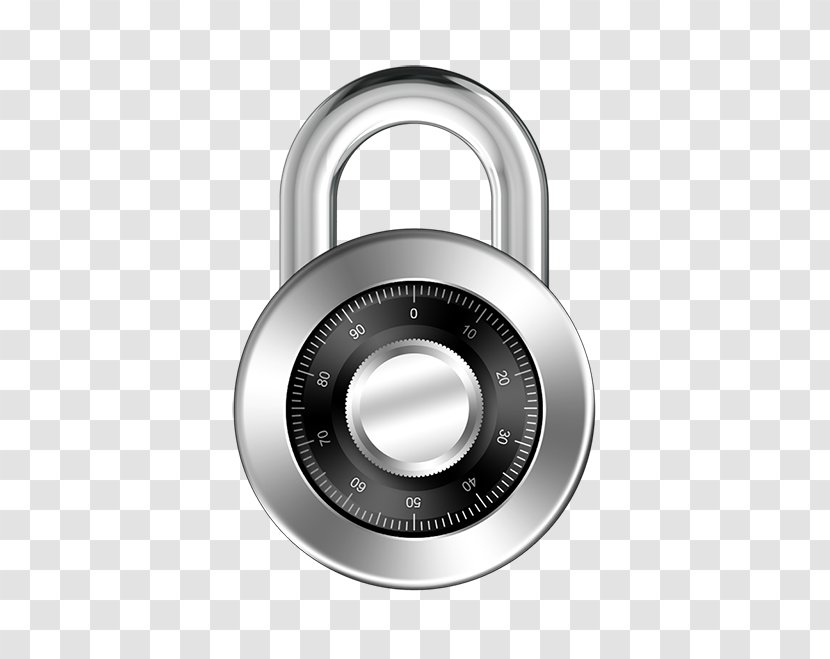 Combination Lock Padlock - Key Transparent PNG