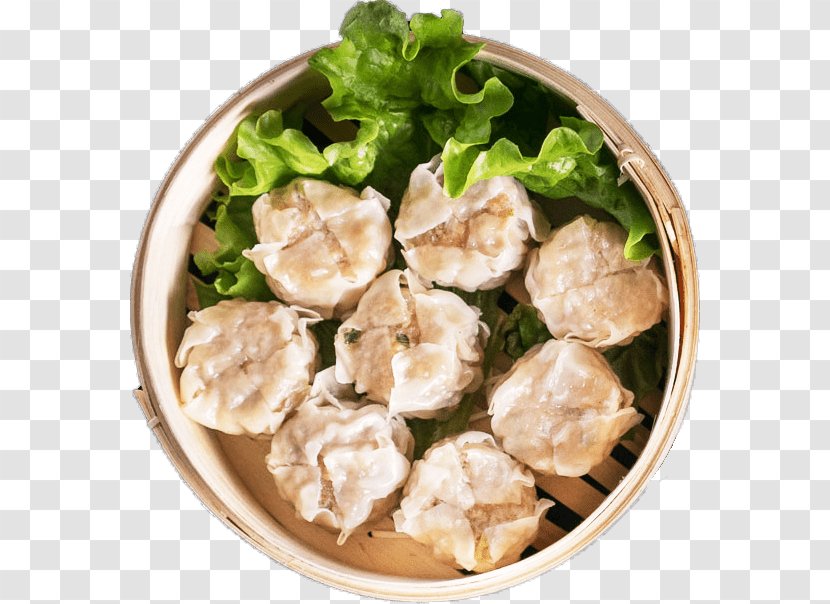 Wonton Pelmeni Vegetarian Cuisine Recipe Side Dish - Shumai Transparent PNG