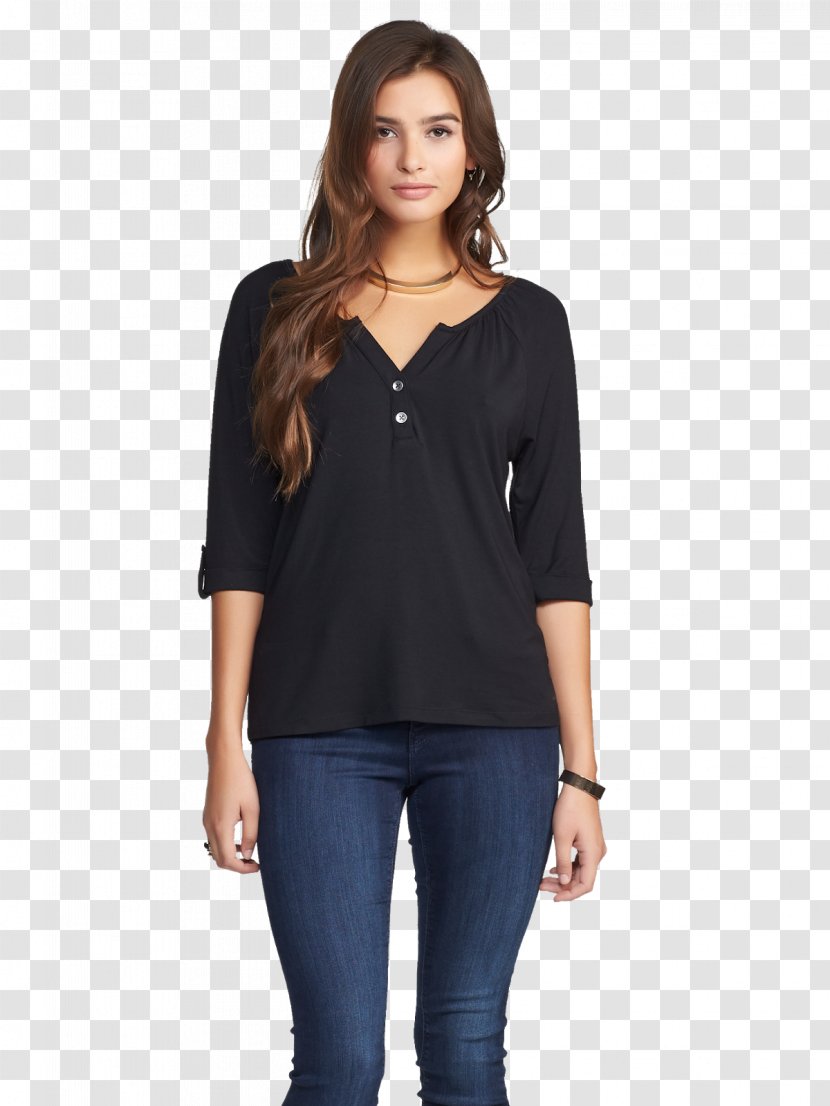 Sleeve Blouse Shirt Calvin Klein Clothing - Shoulder Transparent PNG