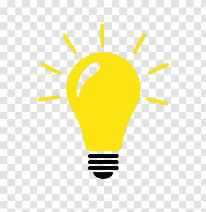 Light Bulb Cartoon - Compact Fluorescent Lamp Transparent PNG