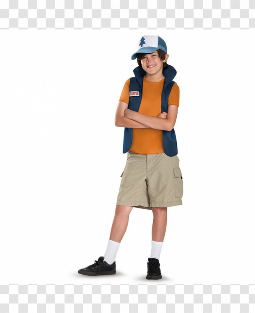 Dipper Pines Halloween Costume Bill Cipher Party City Transparent PNG
