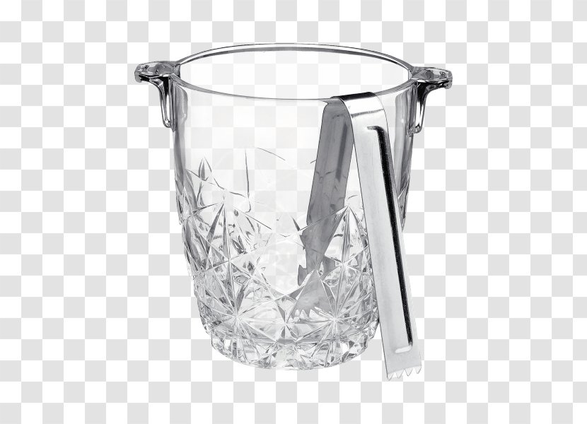 Kitchen Tongs Bormioli Rocco Glass Ice Bucket Lid Transparent PNG