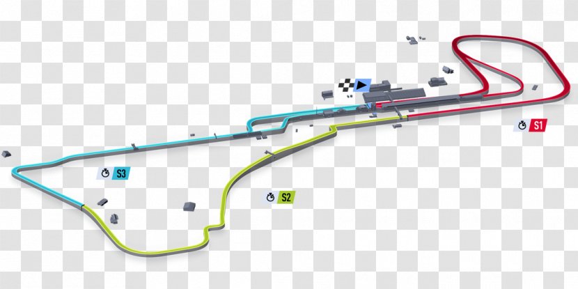 Circuit Zolder De La Sarthe Algarve International Zhuhai Donington Park - Race Track Transparent PNG
