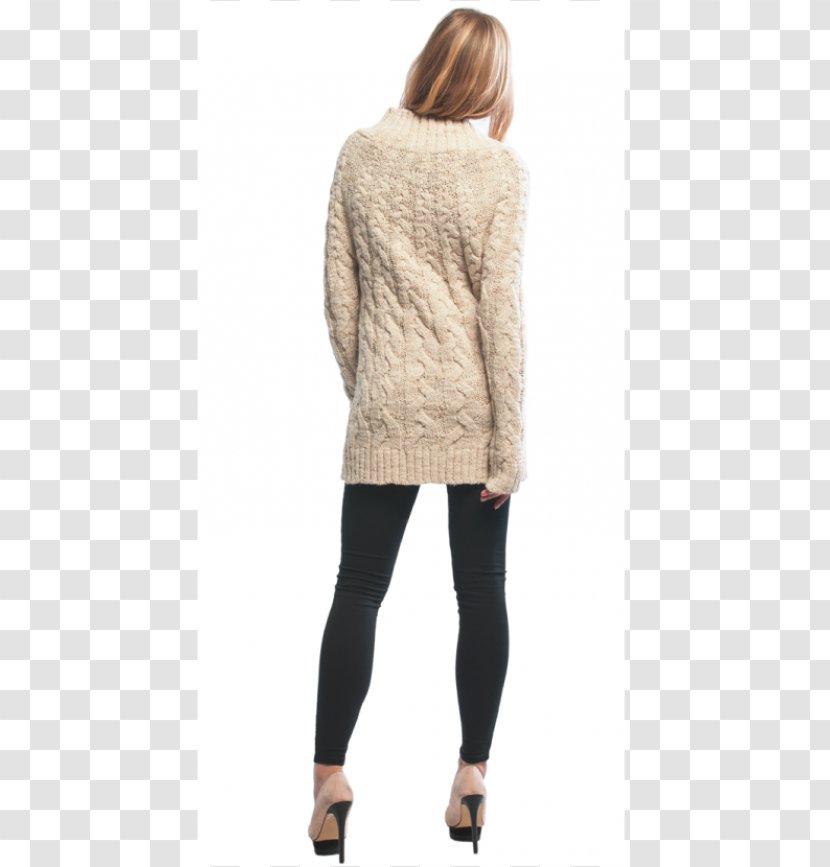 Fur Clothing Beige Wool - Neck - Woodbury Commons Outlet Transparent PNG
