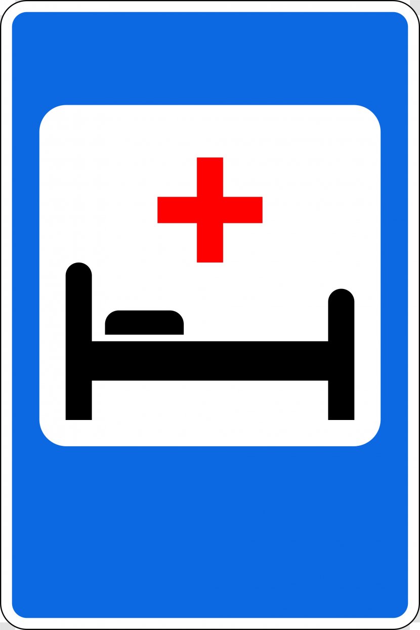 Traffic Sign Hospital Information Road Transparent PNG