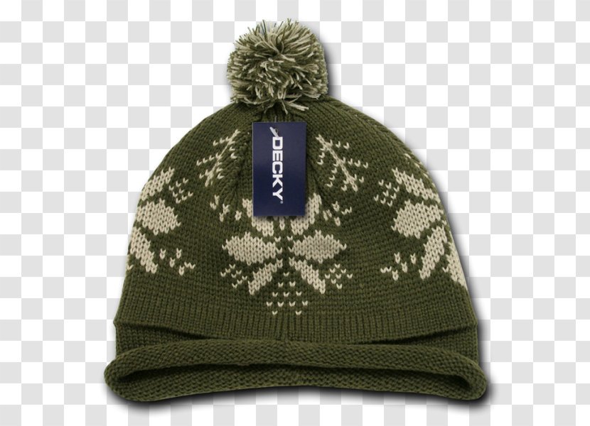 Beanie Product Pom-pom - Military Material Transparent PNG