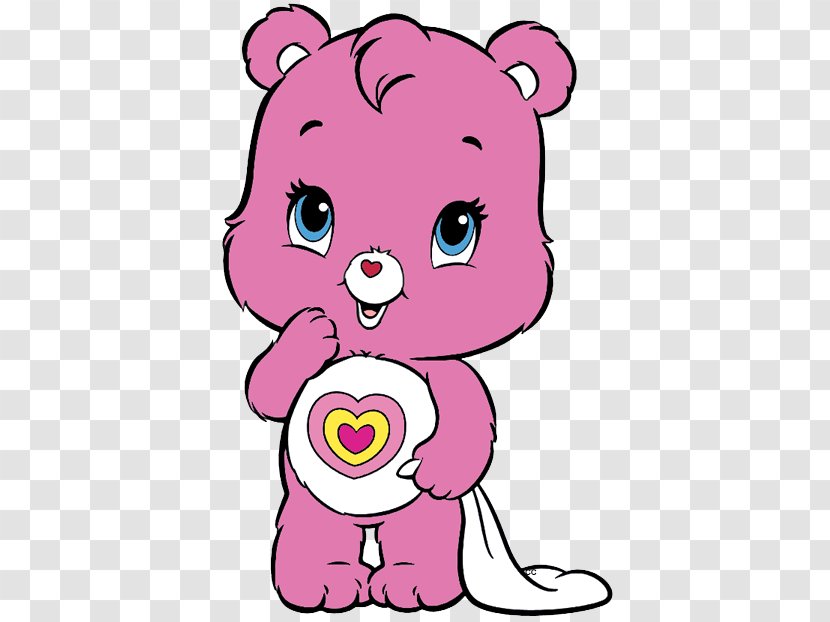 Care Bears Lotsa Heart Elephant Harmony Bear Clip Art - Frame Transparent PNG