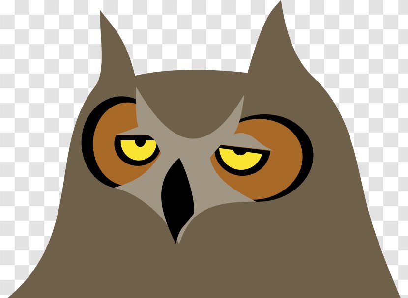 Owl Cartoon Smiley Clip Art - Emoticon Transparent PNG