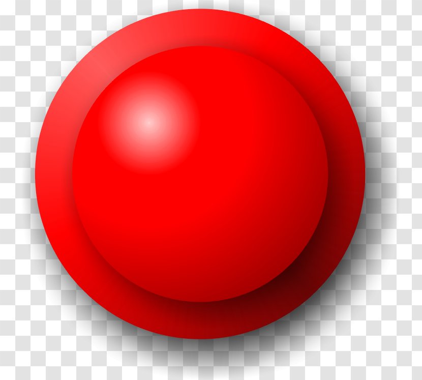 Bullet Red - Color - Sphere Transparent PNG