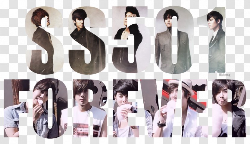 SS501 South Korea DSP Media Boy Band K-pop - Cartoon - Watercolor Transparent PNG