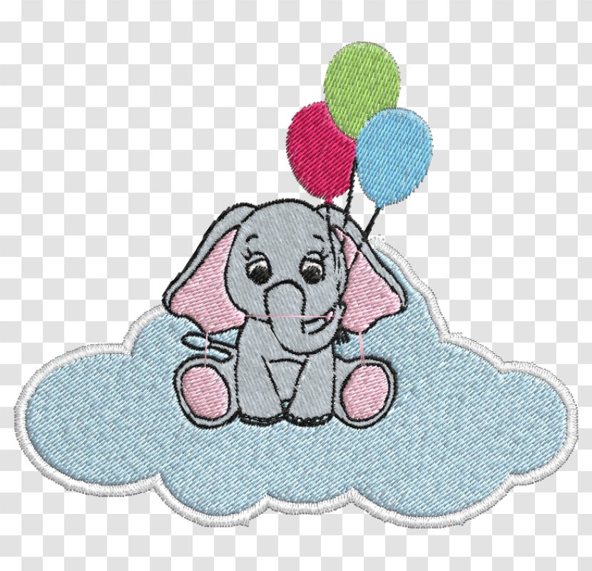 The Elephants Elephantidae Embroidery Matrix Cloud Transparent PNG