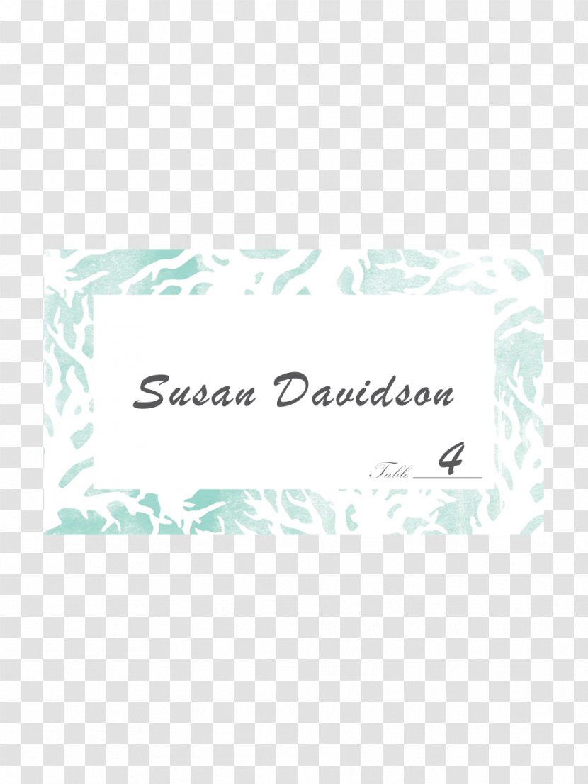 Wedding Invitation Paper Place Cards RSVP - Reception - Card Transparent PNG